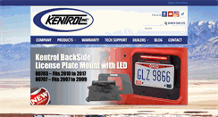 Desktop Screenshot of kentrolinc.com